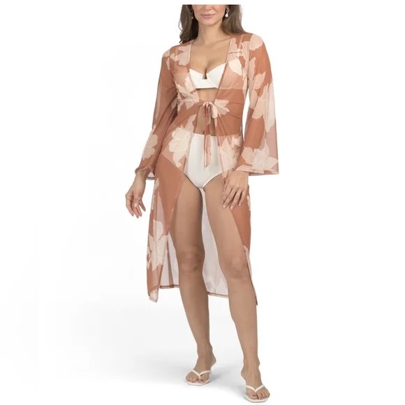 HUTCH Emere Duster Coverup | NWT Size Medium, Anthropologie | $158 - Picture 7 of 11